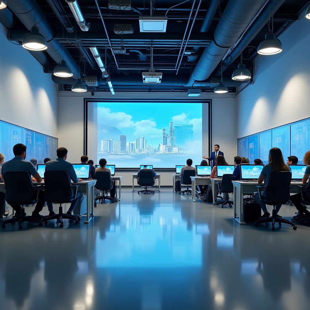 Aulas modernas de Panatellasq